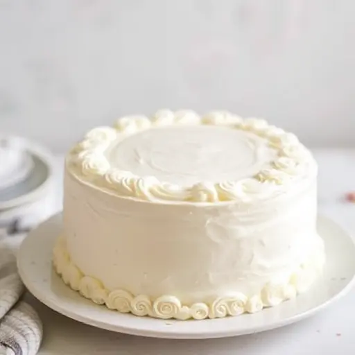 A delicious homemade Victoria sponge cake with strawberry jam and buttercream filling, dusted with icing sugar and decorated with fresh strawberries.