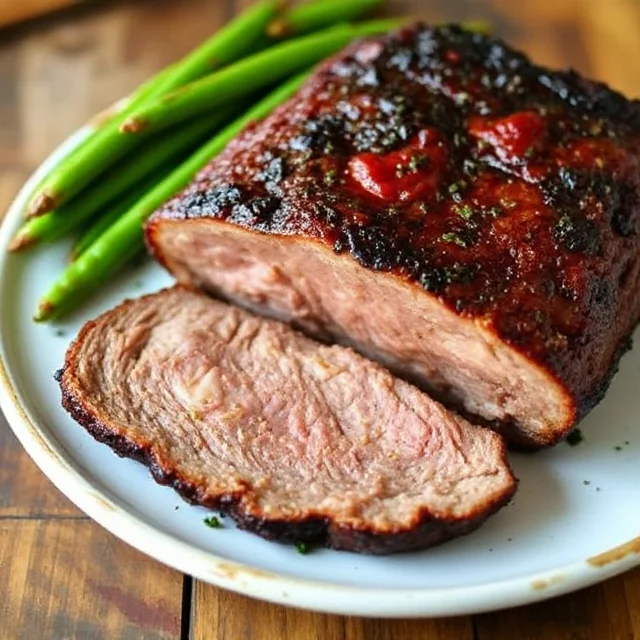 Various chuck roast recipes served on plates.