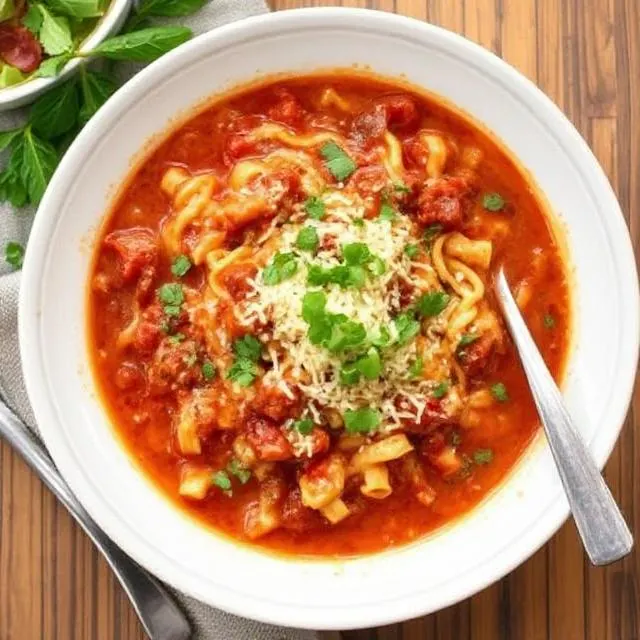 How to Make Lasagna Soup in Under 30 Minutes