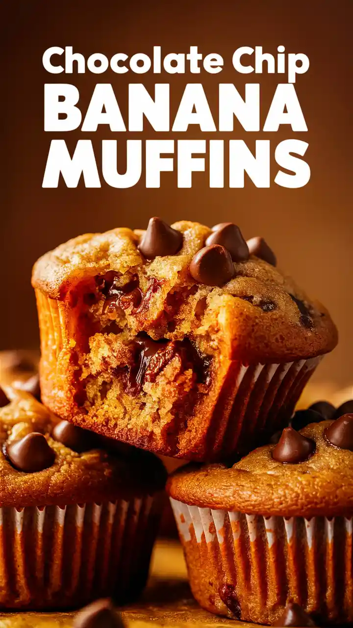 Banana Chocolate Chip Muffins