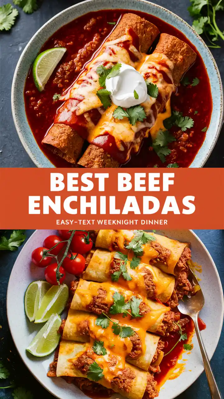 Beef Enchiladas