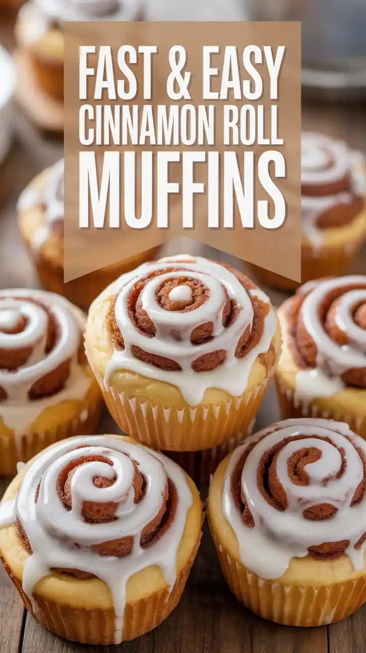 Cinnamon Roll Muffins