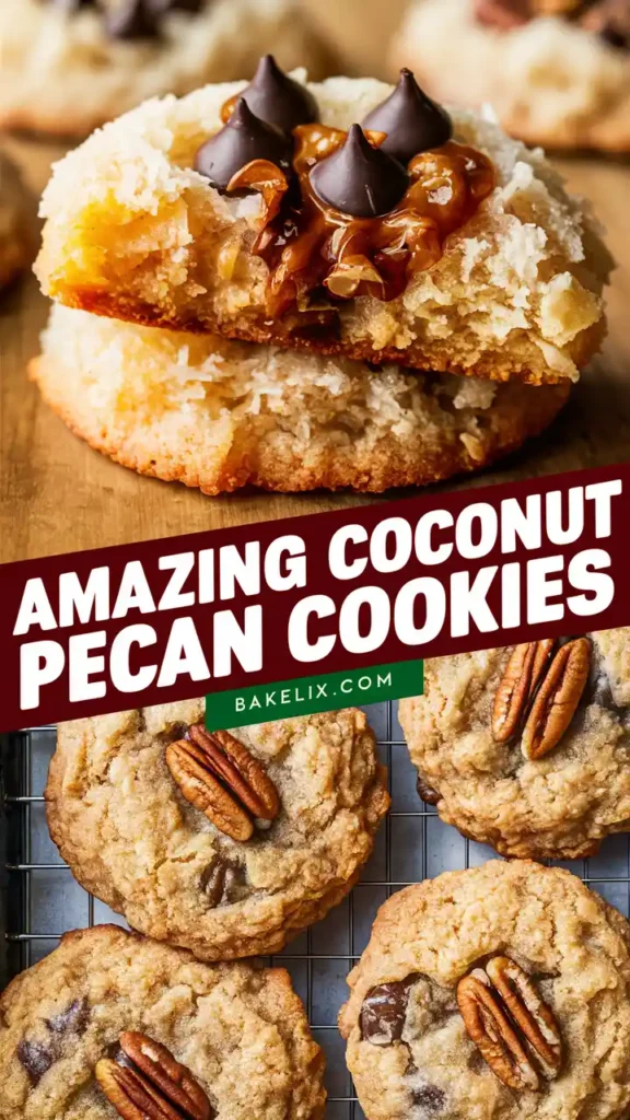 Coconut Pecan Cookies