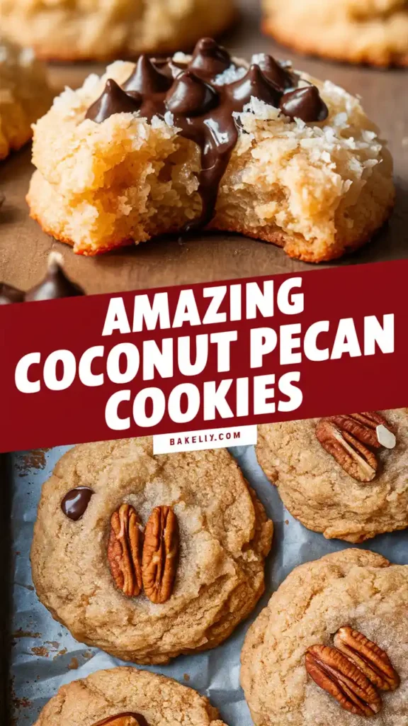 Coconut Pecan Cookies