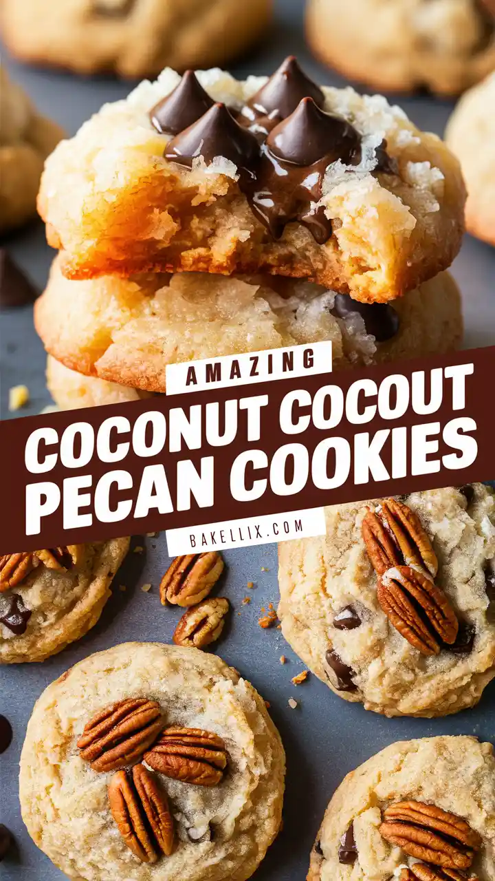 Coconut Pecan Cookies