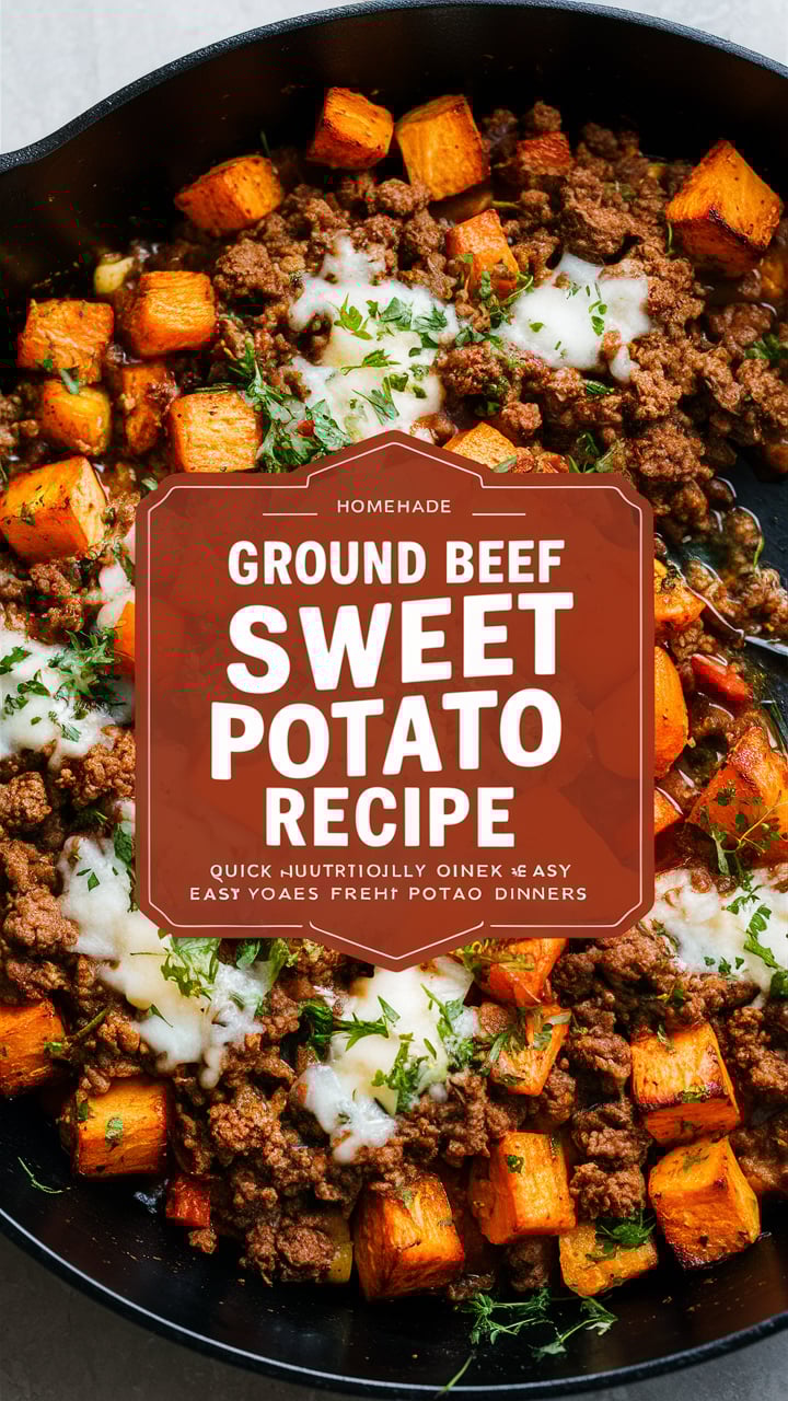 Ground Beef Sweet Potato