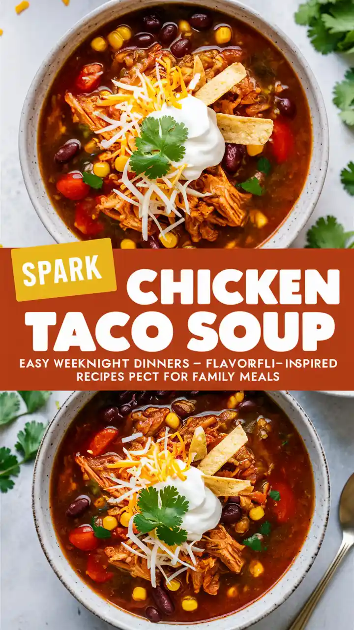 Spark Chicken Taco Soup